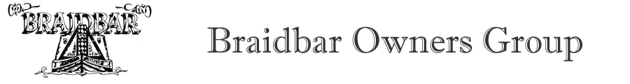 Braidbar Owners Group logo and title
